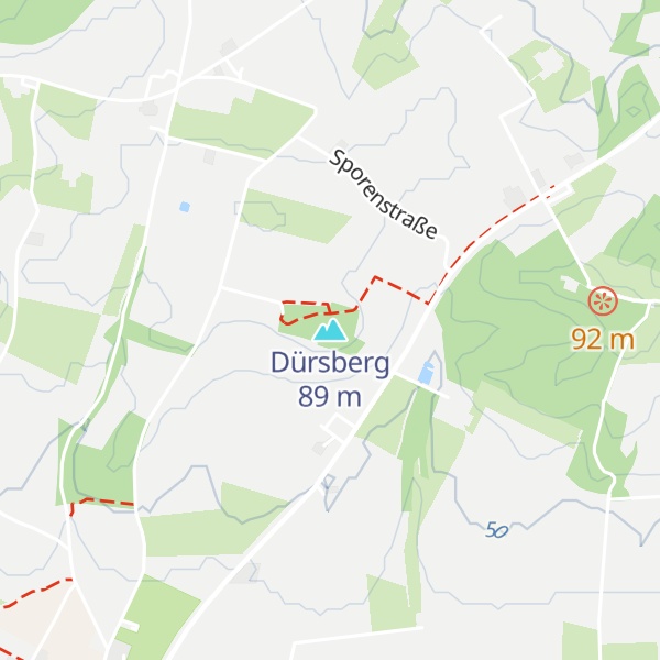 Map of Dürsberg