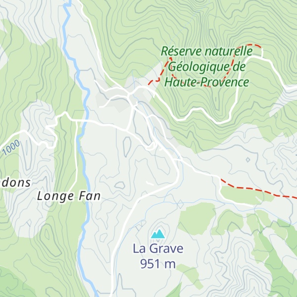 Map of Gîte des Robines