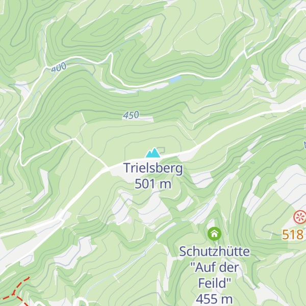 Map of Trielsberg