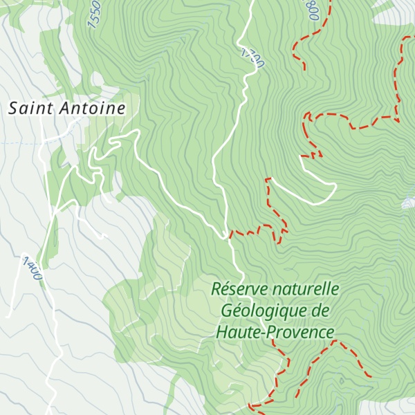 Map of maison Ferestiere
