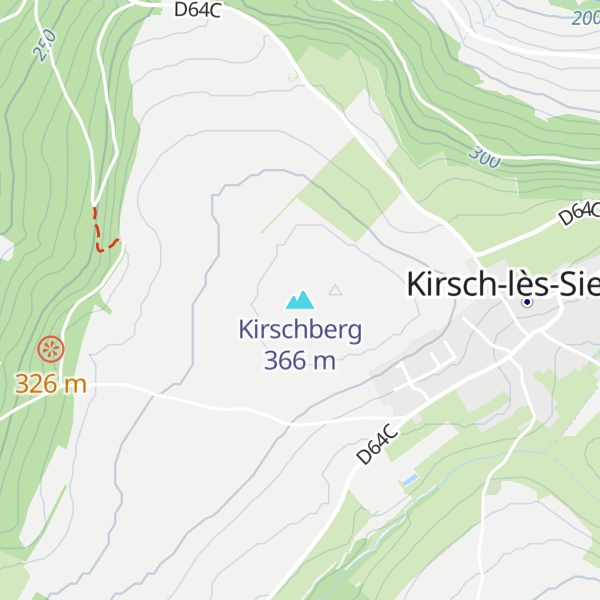 Map of Kirschberg