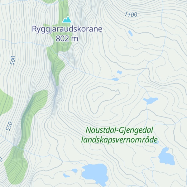 Map of Raudskarnakken