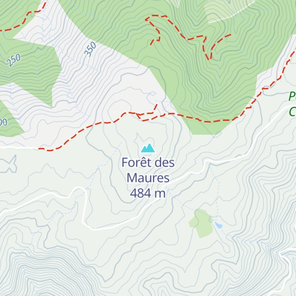 Map of Forêt des Maures