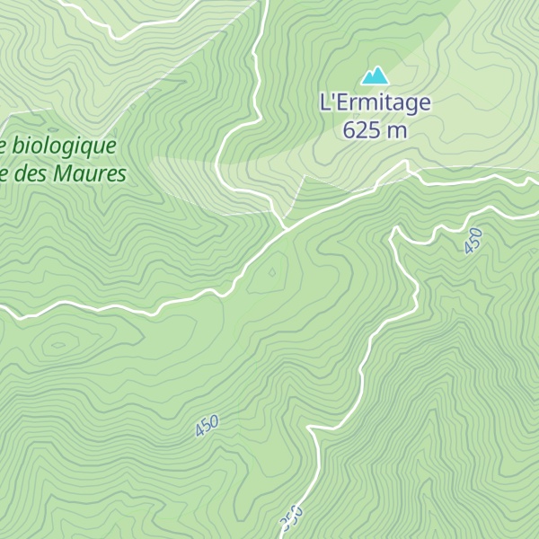 Map of Sommet du Péra