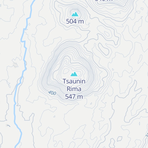 Map of Tsaunin Rima