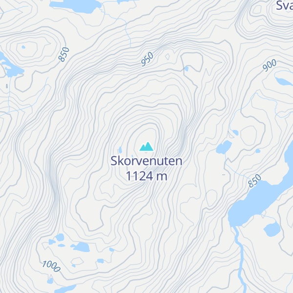 Map of Skorvenuten
