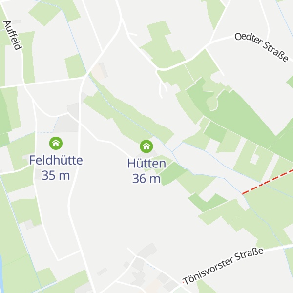 Map of Hütten