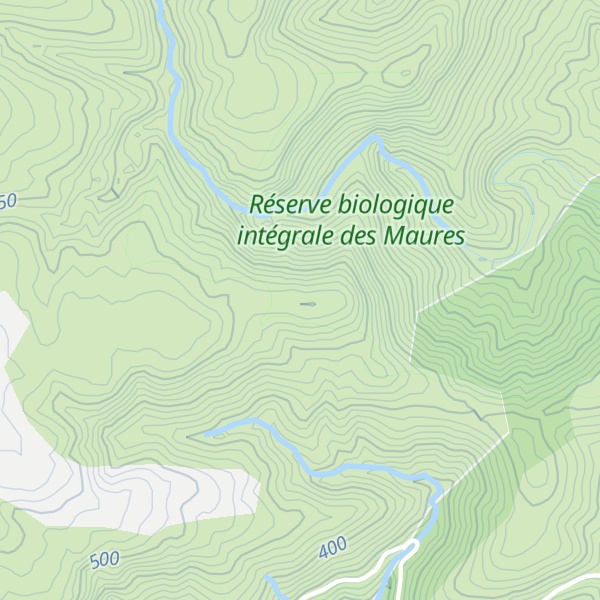 Map of Signal de Durand