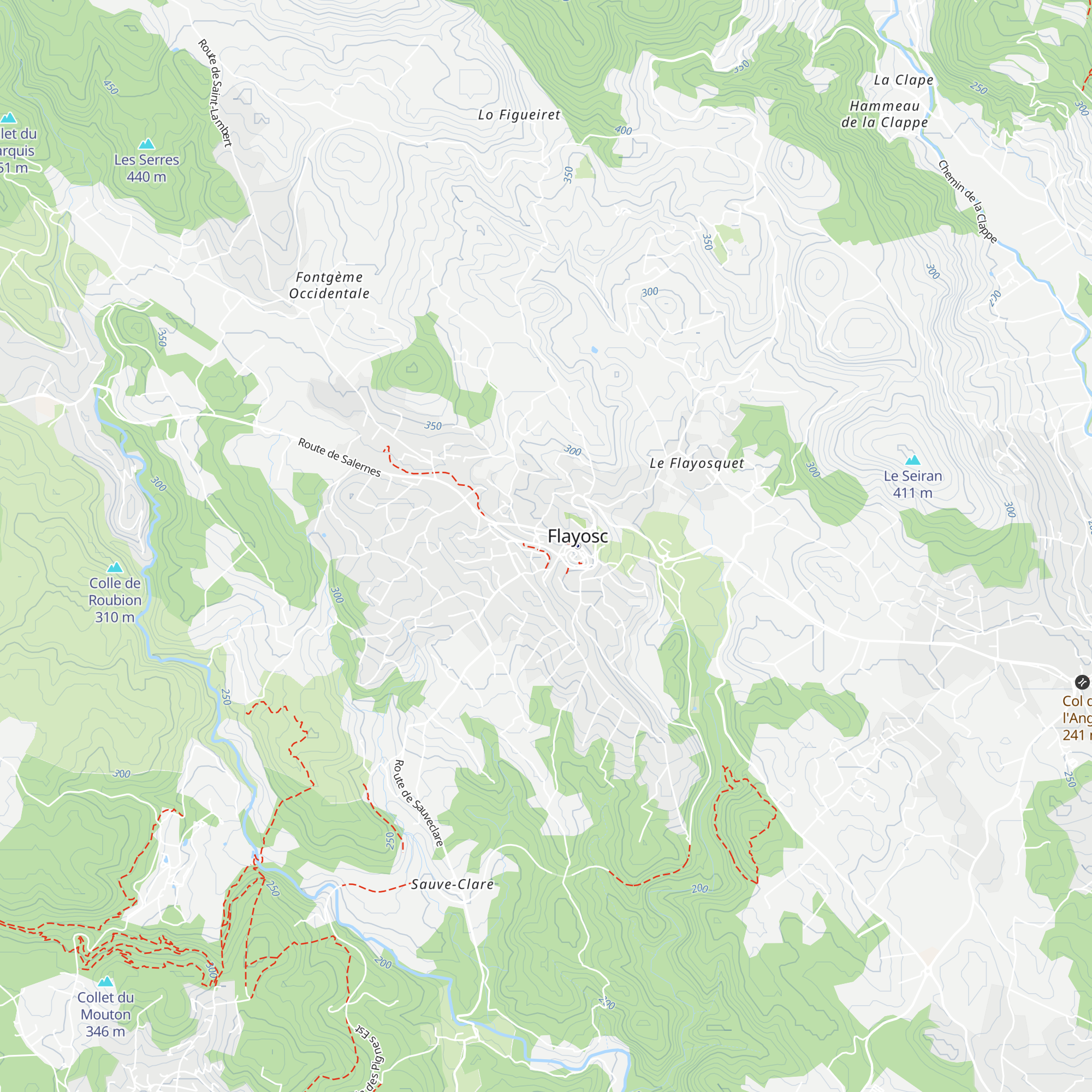 Office de Tourisme de Flayosc map