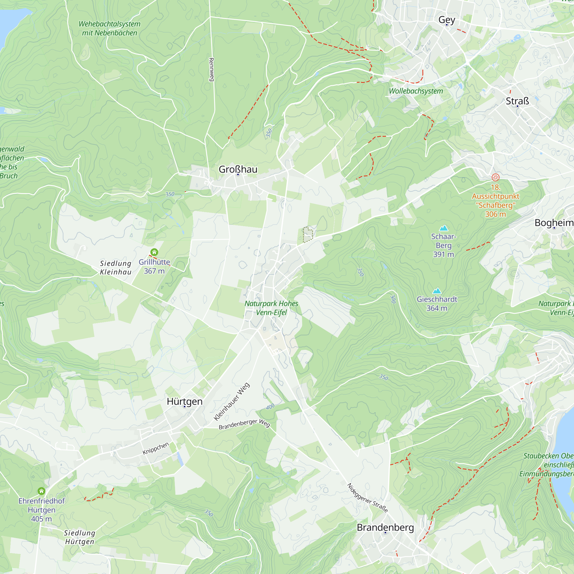Rheydter Hütte (DAV) map