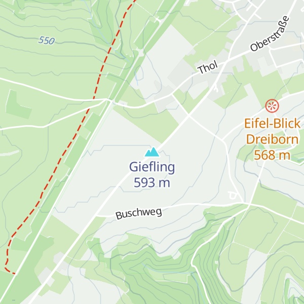 Map of Giefling
