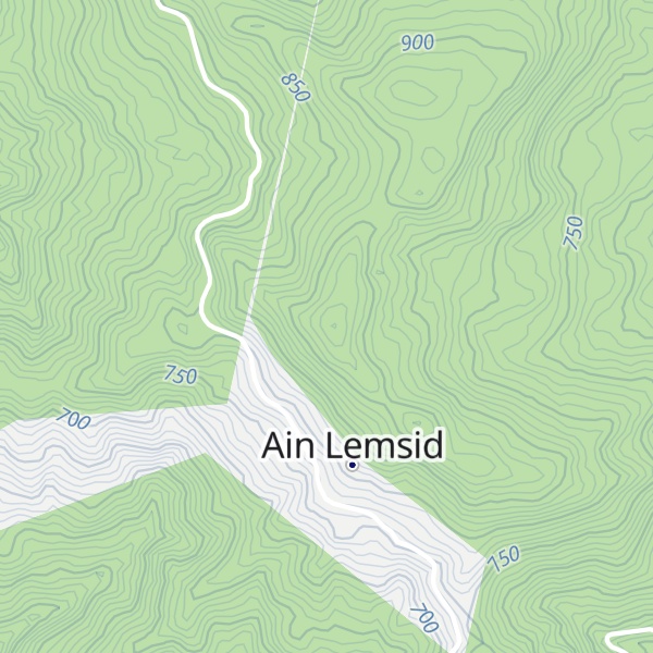 Map of Koudiet ech Chefari