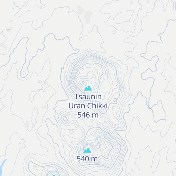 Map of Tsaunin Uran Chikki