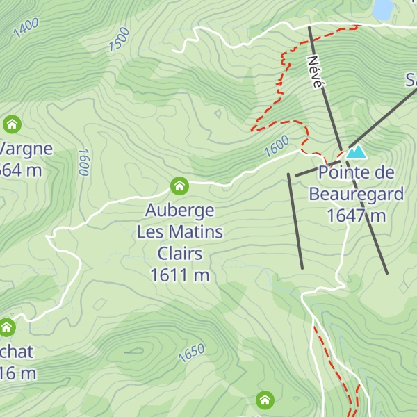 Map of La ferme de Lorette