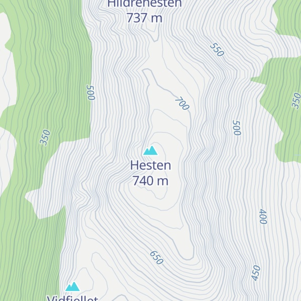 Map of Hesten
