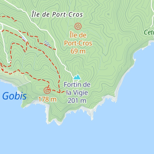 Map of Fortin de la Vigie
