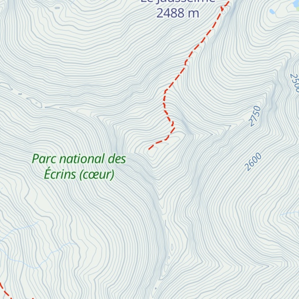 Map of Mourre-Froid