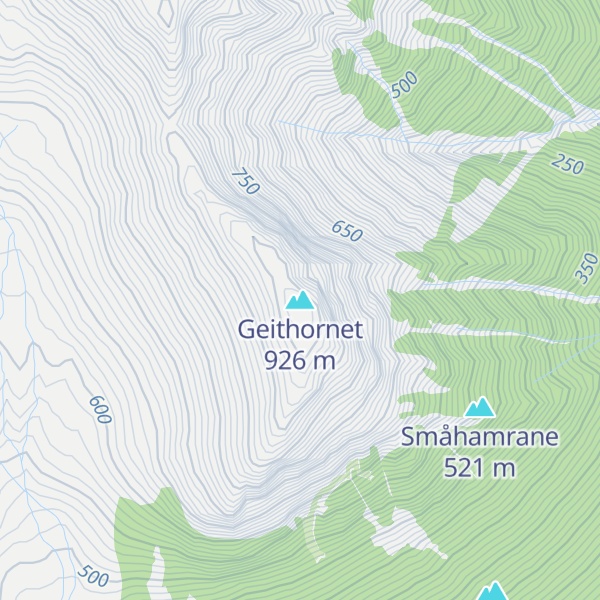 Map of Geithornet