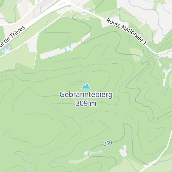 Map of Gebranntebierg