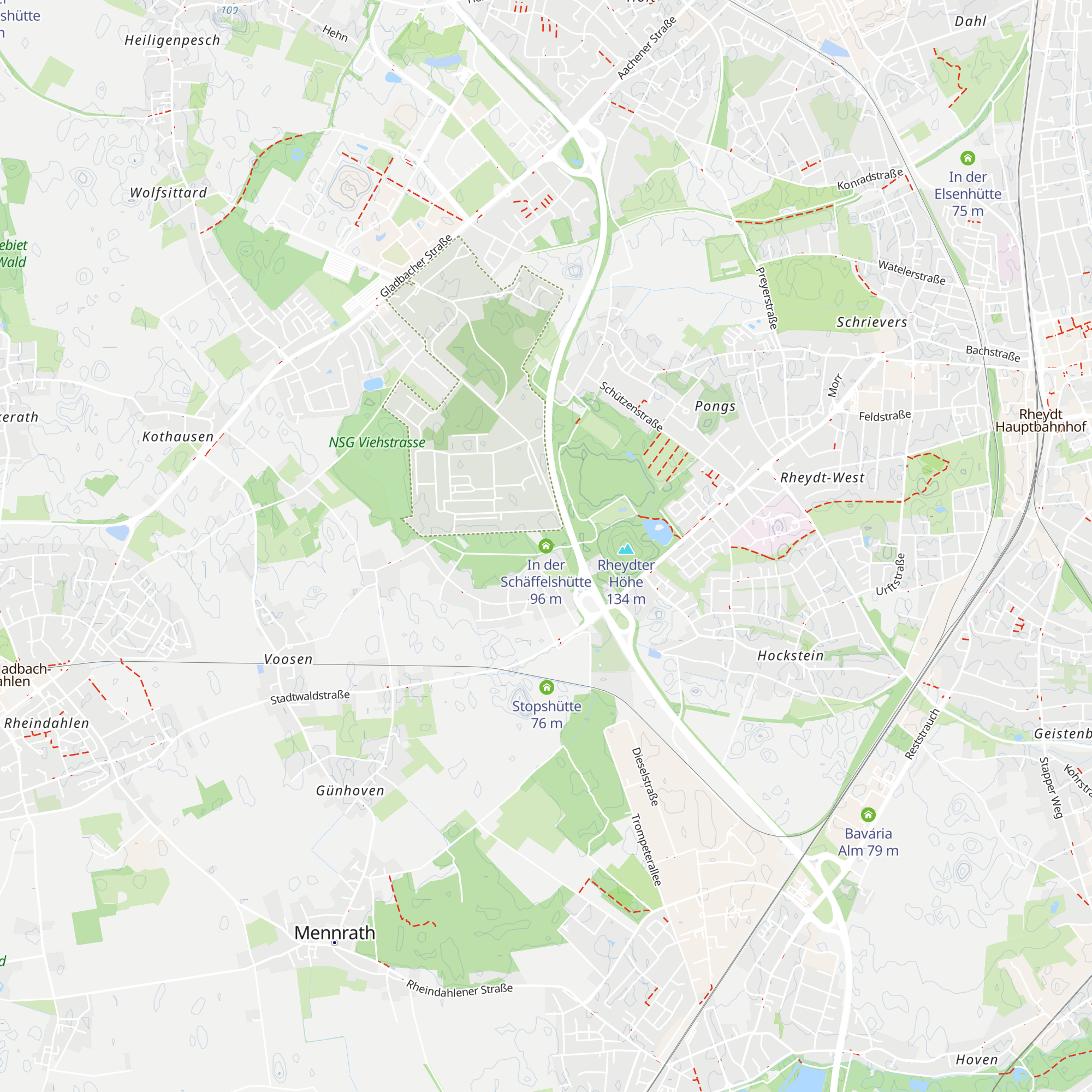 In der Schäffelshütte map