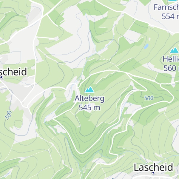 Map of Alteberg