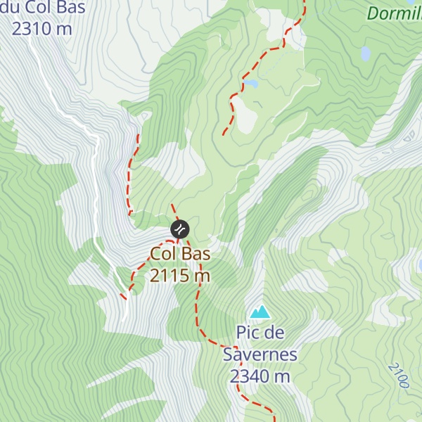 Map of Cabane pastorale du Col Bas