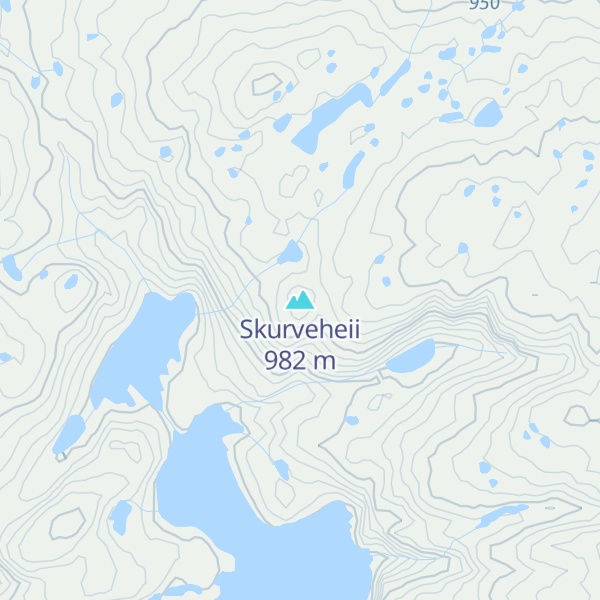 Map of Skurveheii