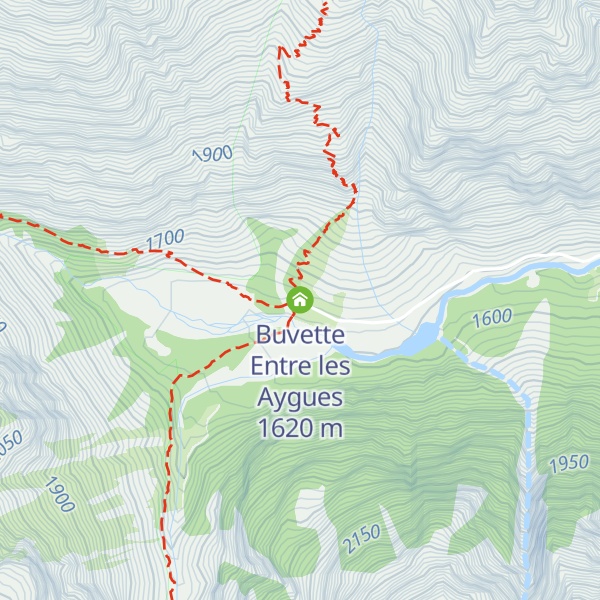 Map of Buvette Entre les Aygues