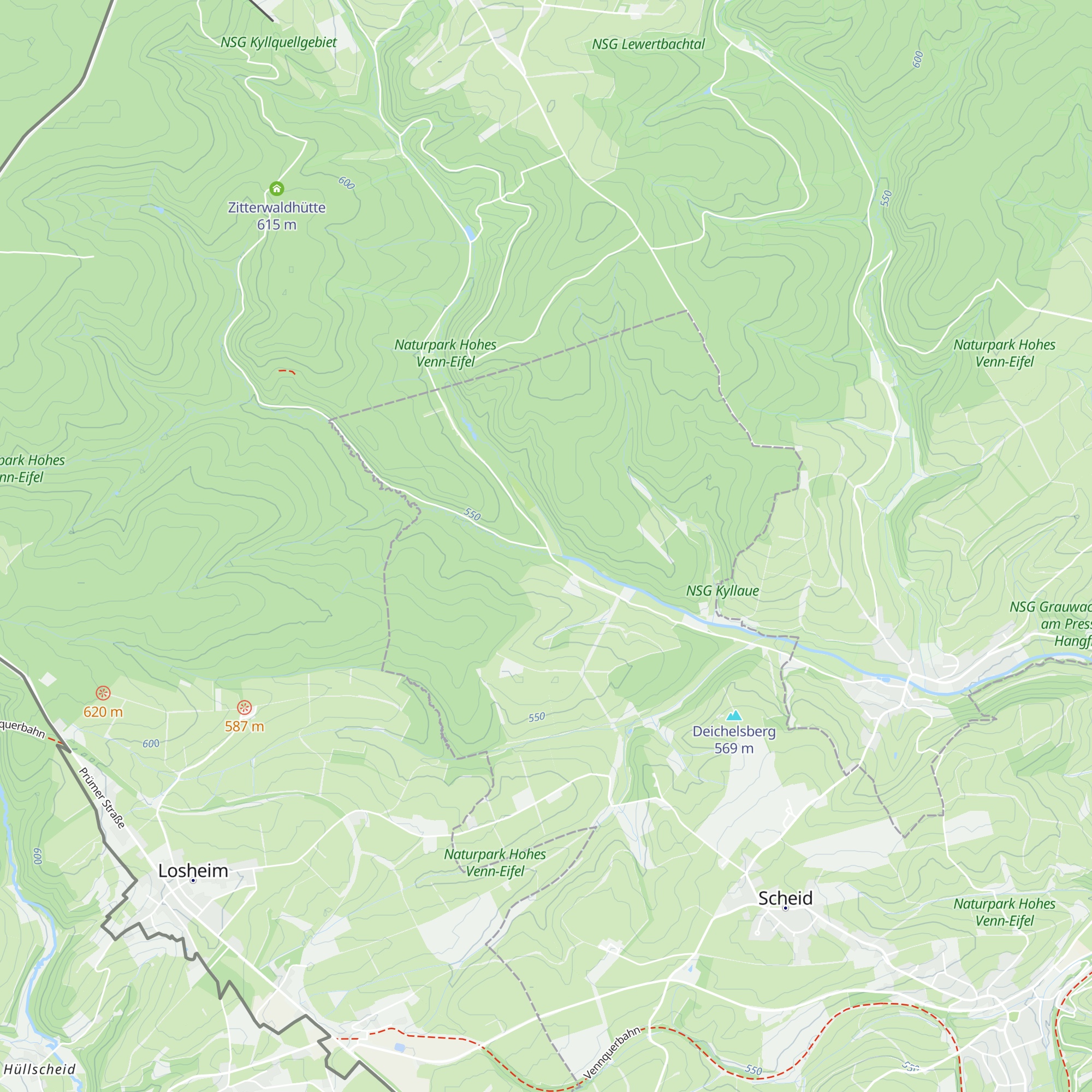 Hubertushütte map