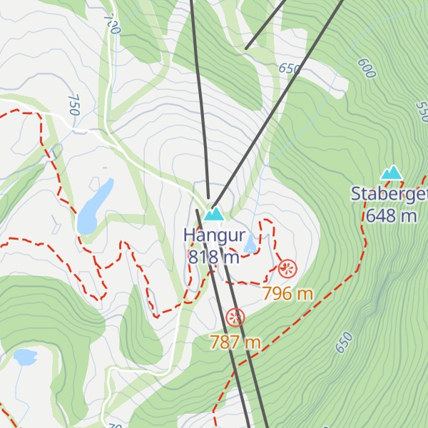 Map of Hangur