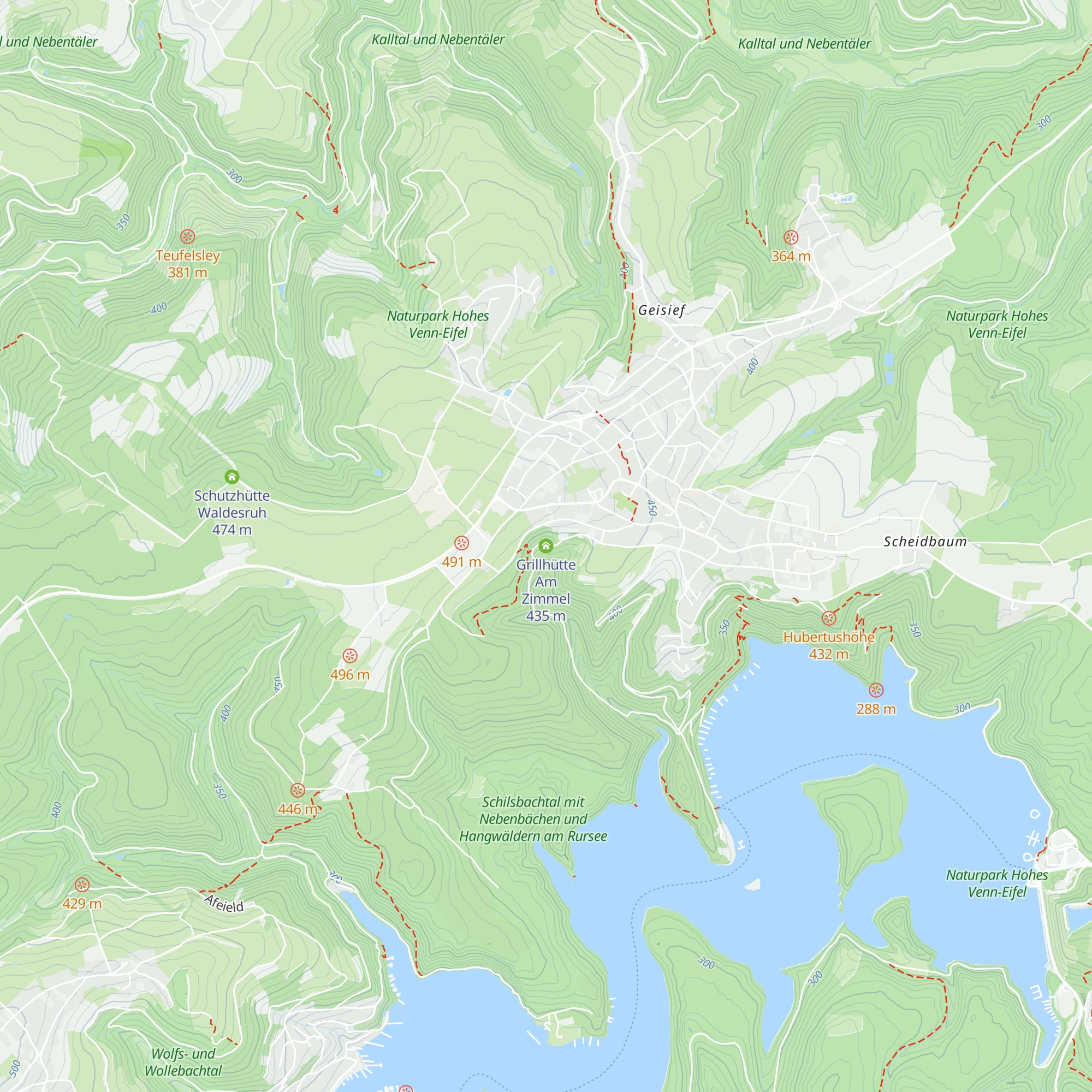 Grillhütte Am Zimmel map