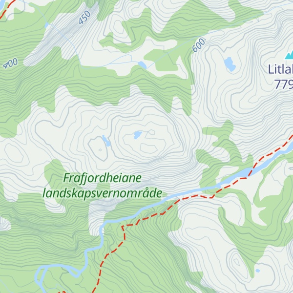 Map of Gråtoknuten
