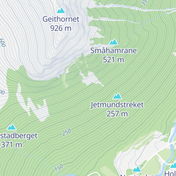 Map of Mellomsvorkollen