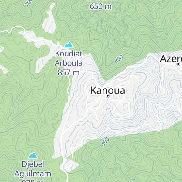 Map of Koudiat Mansaboun