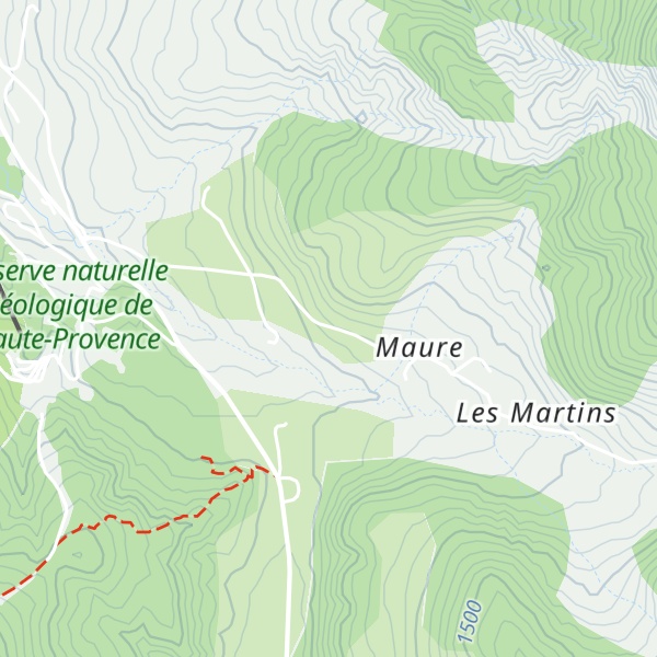 Map of Chapelle Saint-Gervais de Maure