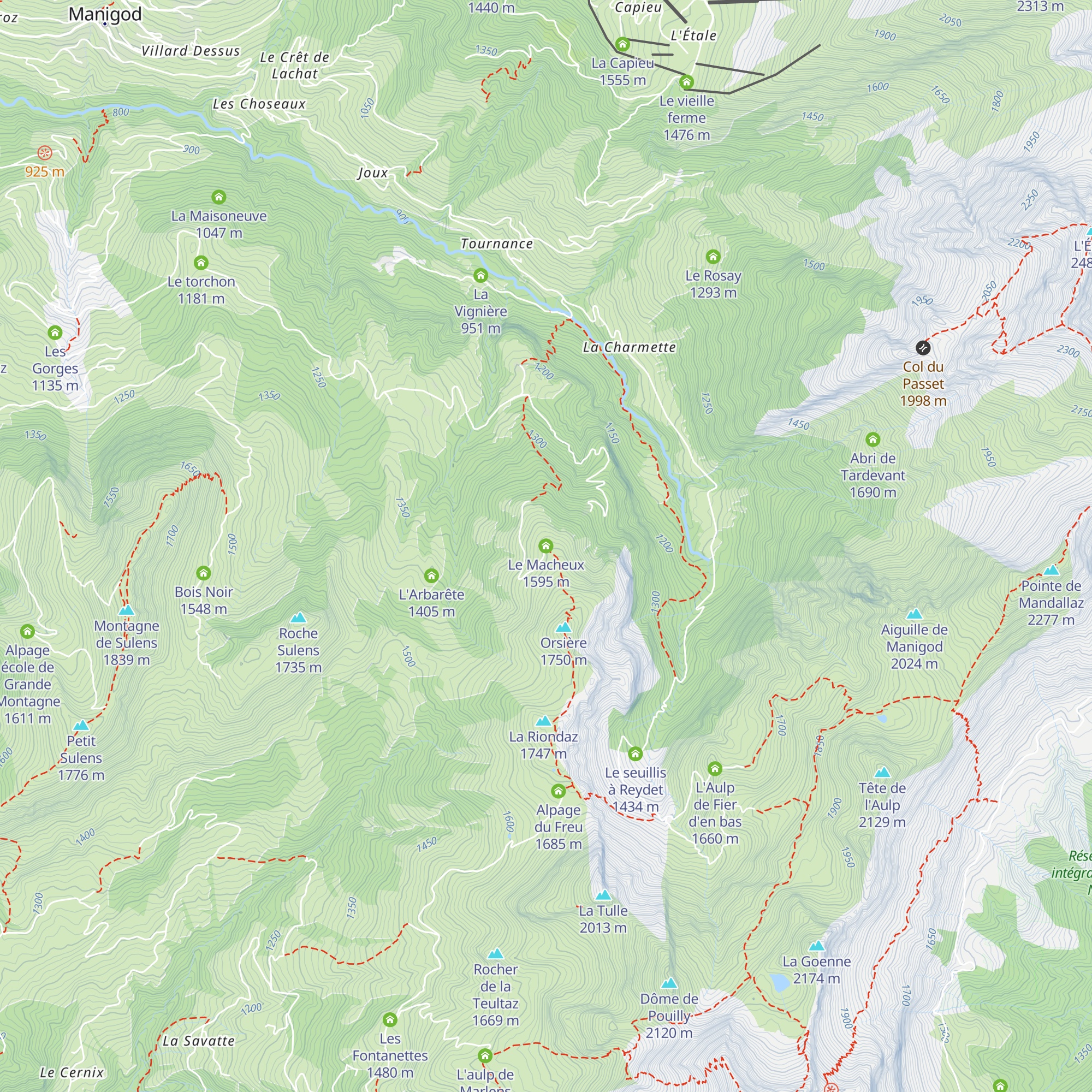 Le Macheux map