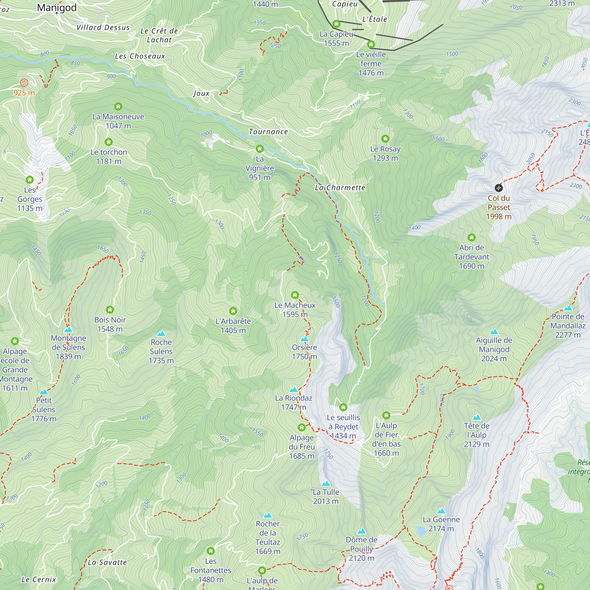 Le Macheux map