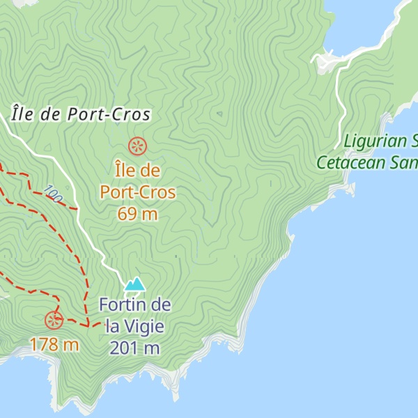 Map of La Sardinière