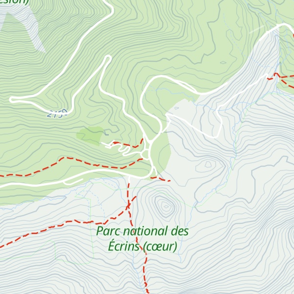 Map of Refuge Napoléon