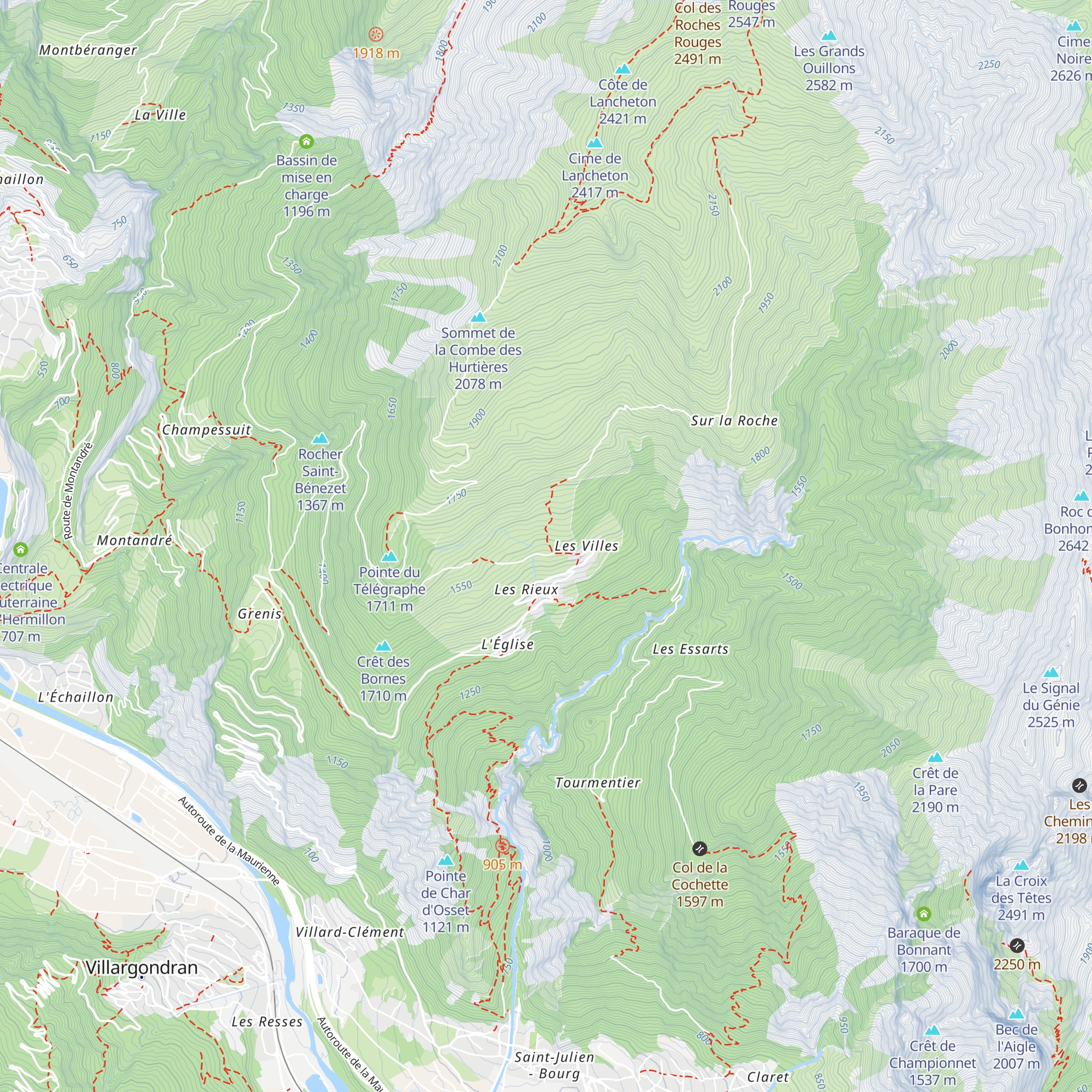 étable map