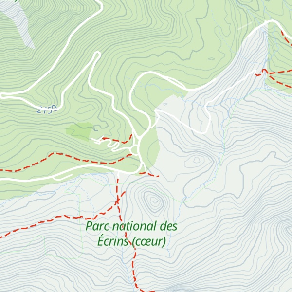Map of Hôtel des Glaciers