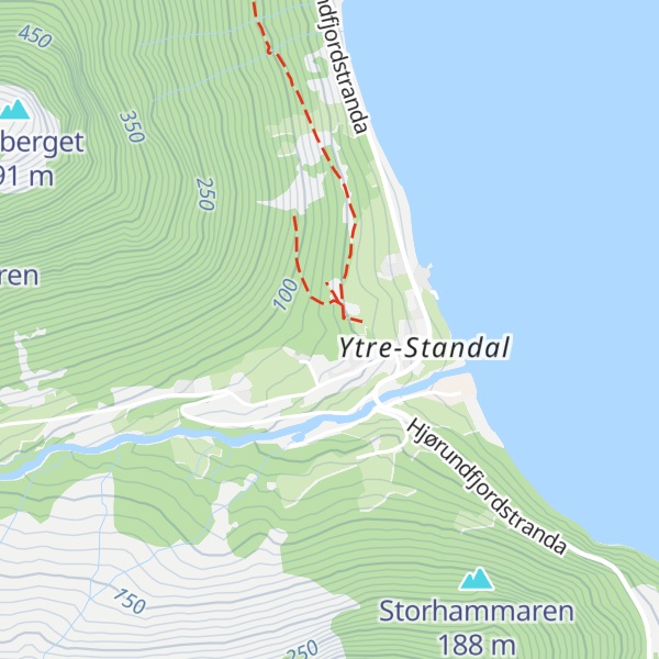 Map of Høgenova