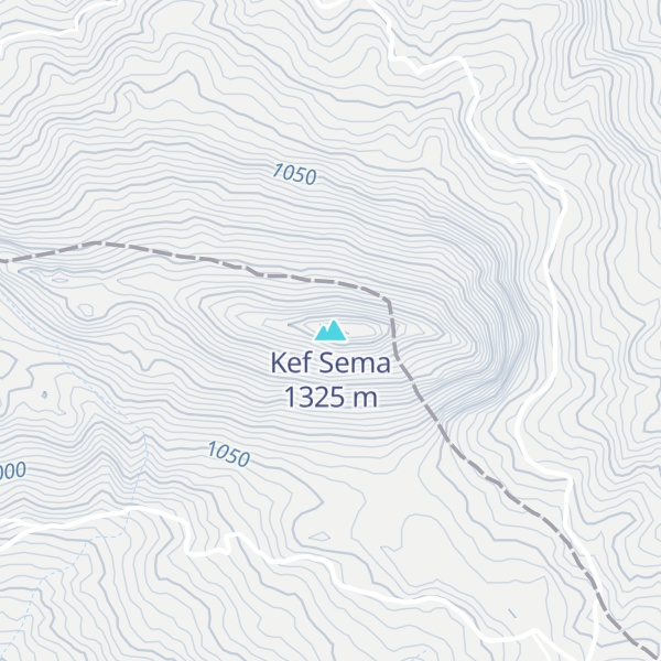 Map of Kef Sema