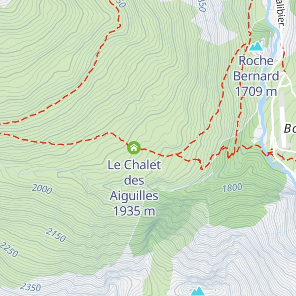 Map of L'aber de la Marmotte