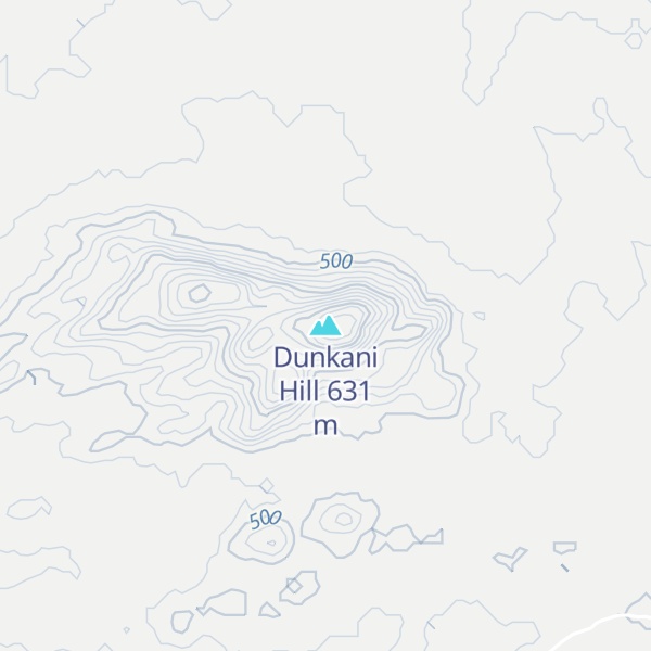 Map of Dunkani Hill