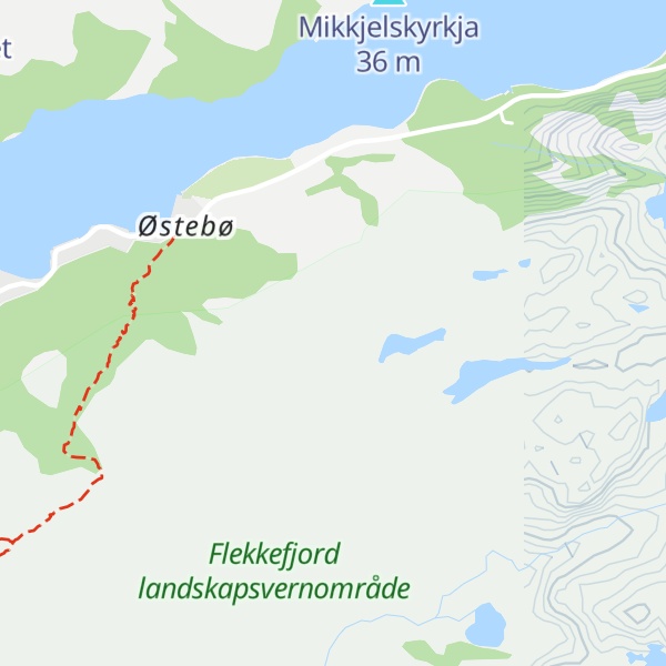 Map of Osleknuten
