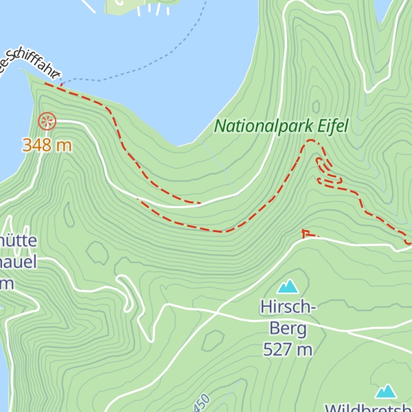 Map of Schutzhütte Ramsau