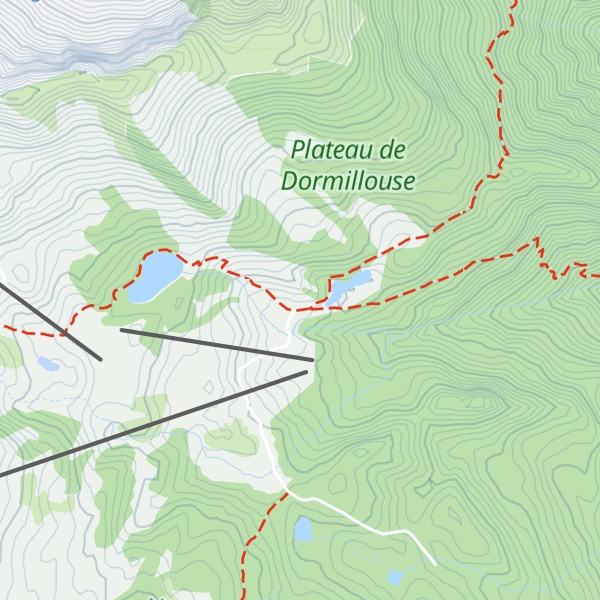 Map of La cabane du lac
