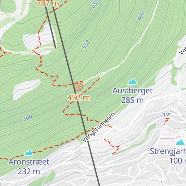 Map of Mølsterberget