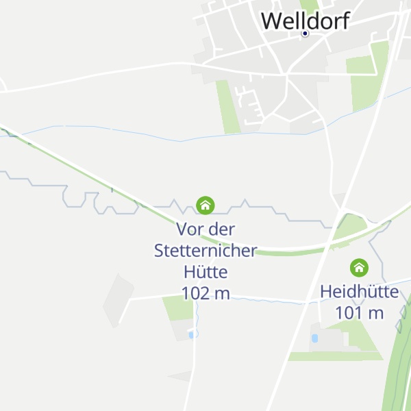 Map of Vor der Stetternicher Hütte